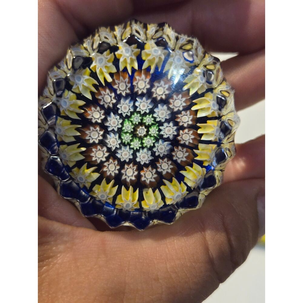Perthshire Art Glass Miniature Paperweight